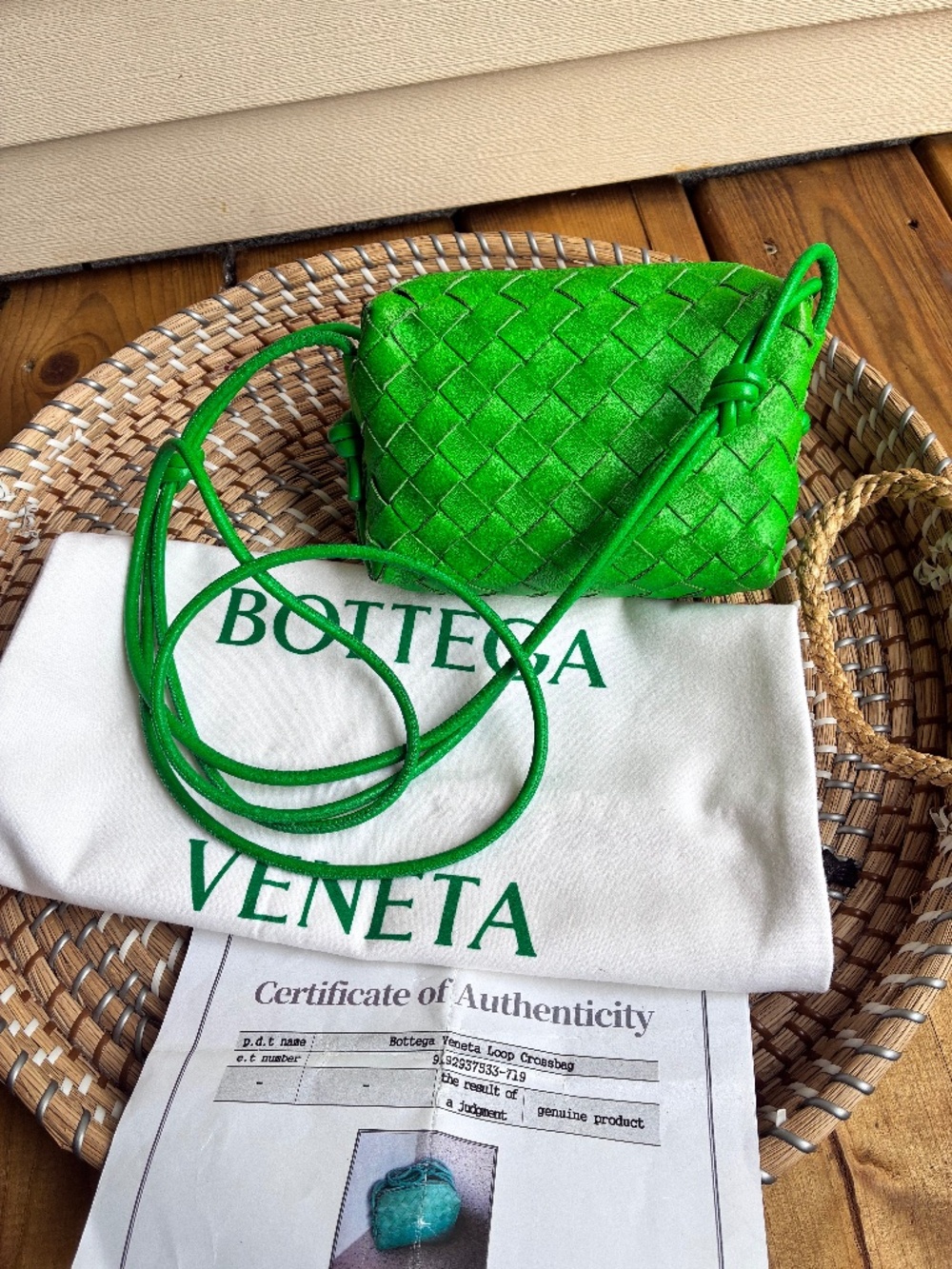 Bottega Veneta signature sling bag